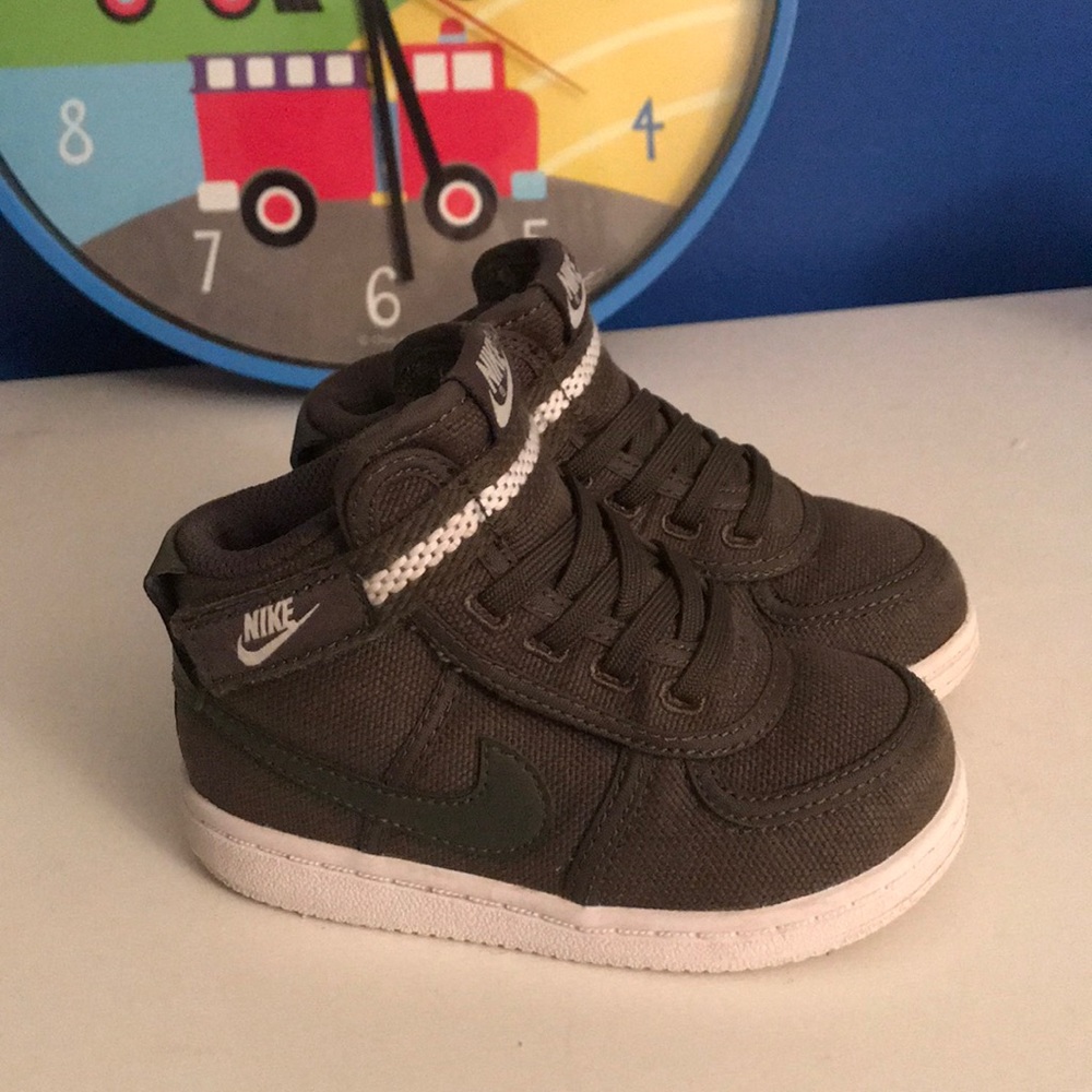 Olive green Air Force Ones